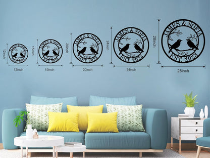 Personalized Anniversary Wedding Gifts for Couple | Wedding Gifts for Couples 2025 | Couples Gift for Her | Anniversary Wedding Date Sign
