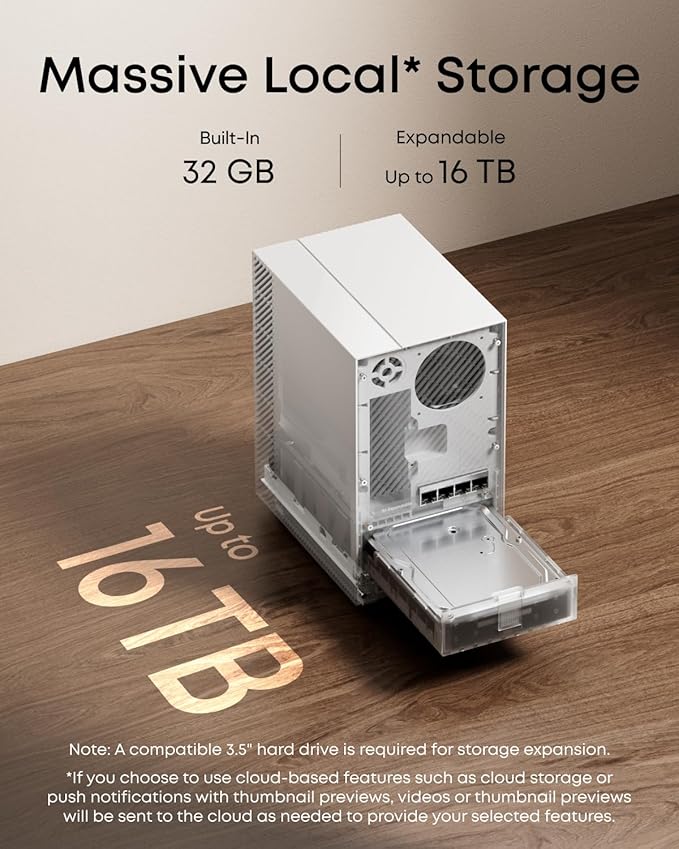 eufy HomeBase Professional S1, Home Security Center, 4G Connectivity, Battery Backup, Local Expandable Storage, Advanced Local AI, Compatible with eufy Security Products