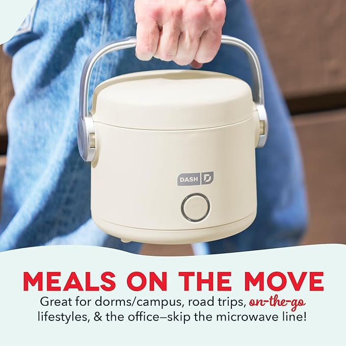 DASH Hot2Go™ Personal Food Warmer (20 Ounces) - Cream