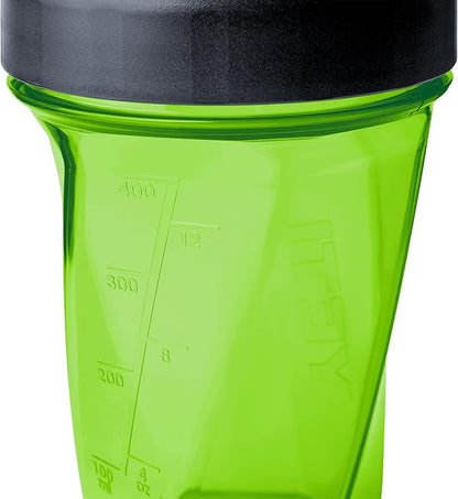 YETI Yonder Helimix Vortex Blender Shaker Bottle Holds up to 20oz | No Blending Ball or Whisk | USA Made | Portable Pre Workout Whey Protein Drink Shaker Cup | Dishwasher Safe, Venom