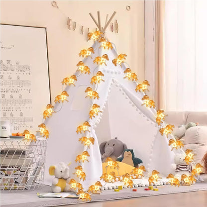 Fairy Pony String Lights Unique Decorative Light Horse Gifts for Girls Cute Lights 20LEDs 8ft Battery Operated for Birthday Horse Lover Xmas Thanksgiving Decor