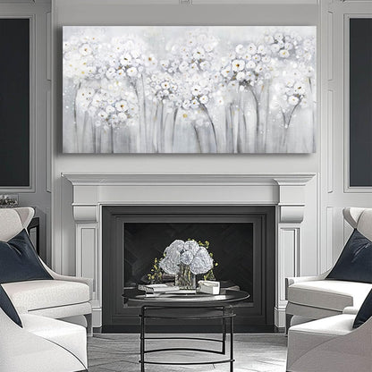 Wall Decor for Living Room Landscape Artwork Blossom Oil Paintings for Bedroom Kitchen Office Home Decorations 29"x58"
