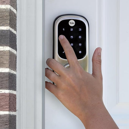 Yale Assure Lock Deadbolt, Oil Rubbed Bronze Digital Touchscreen Non-Connected Keypad with Backup Key for Front or Back Entry Door, ‎YRD226-NR-0BP