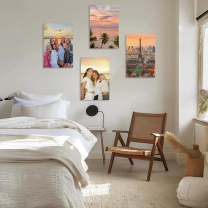 Canvas Prints With Your Photos, Custom Poster On Canvas (Unframed 12x18) Transform Your Photos Into Stunning Framed Wall Art Digitally Printed Photo To Canvas Ideal For Home Decor Gifts Keepsakes