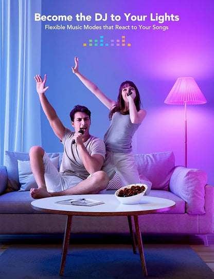 Govee Smart Light Bulbs 1200 Lumens, Color Changing Light Bulbs RGBWW Dimmable, Works with Alexa & Google Assistant, Color Bulb, 12W 85W Equivalent A19 LED Bulbs for Bedroom Living Room, 2 Pack