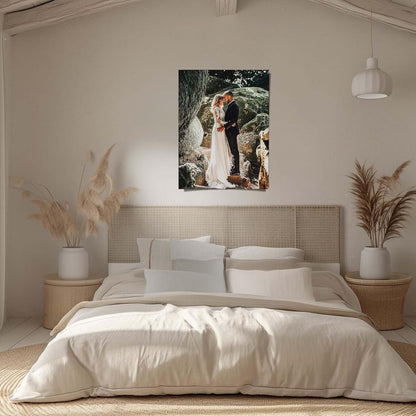 Personalized Custom Canvas Prints: Photo On Canvas (Framed Canvas, 8x8) Transform Your Photos into Stunning Framed Wall Art Digitally Printed Photo To Canvas Ideal for Home Decor, Gifts Keepsakes.