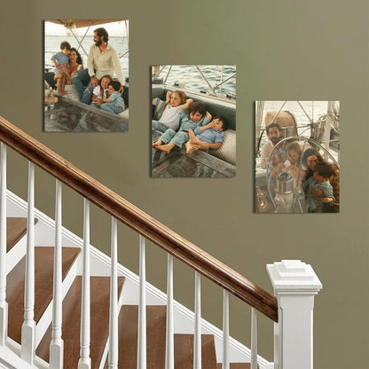 Canvas Prints With Your Photos, Custom Poster On Canvas (Unframed 12x16) Transform Your Photos Into Stunning Framed Wall Art Digitally Printed Photo To Canvas Ideal For Home Decor Gifts Keepsakes