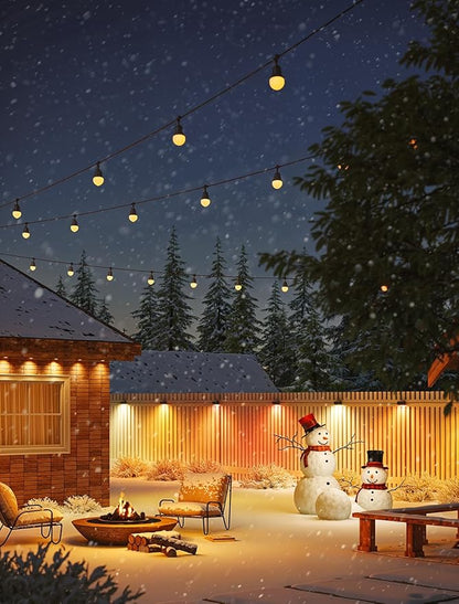 Govee Outdoor Deck Lights, RGBIC Outdoor Lights with 4000K White Light, IP65 Smart Fence Lights with App Control, Voice Control, LED Path Light for Outdoor Decor,Wired 6 Packs (32.8ft)