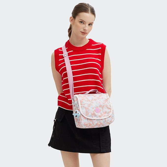 Kipling Women's New Kichirou Lunch Bag, Insulated Lunch Bag, Nylon Lunch Tote