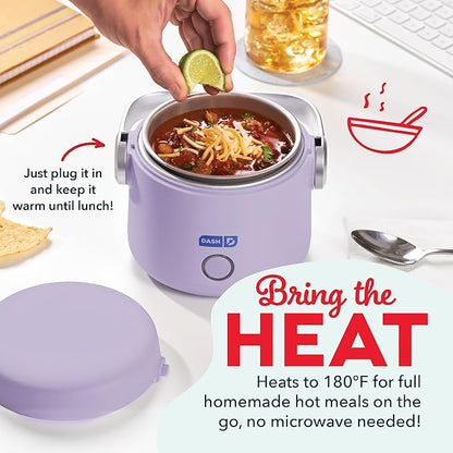 DASH Hot2Go™ Personal Food Warmer (20 Ounces) - Lavender