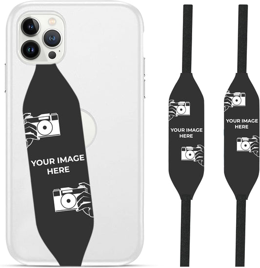 Phone Grip Strap - Reversible Finger Holder for Phone Back, Customizable Anti-Slip Design, Wireless Charging Compatible Detachable Holder for iPhone - Color