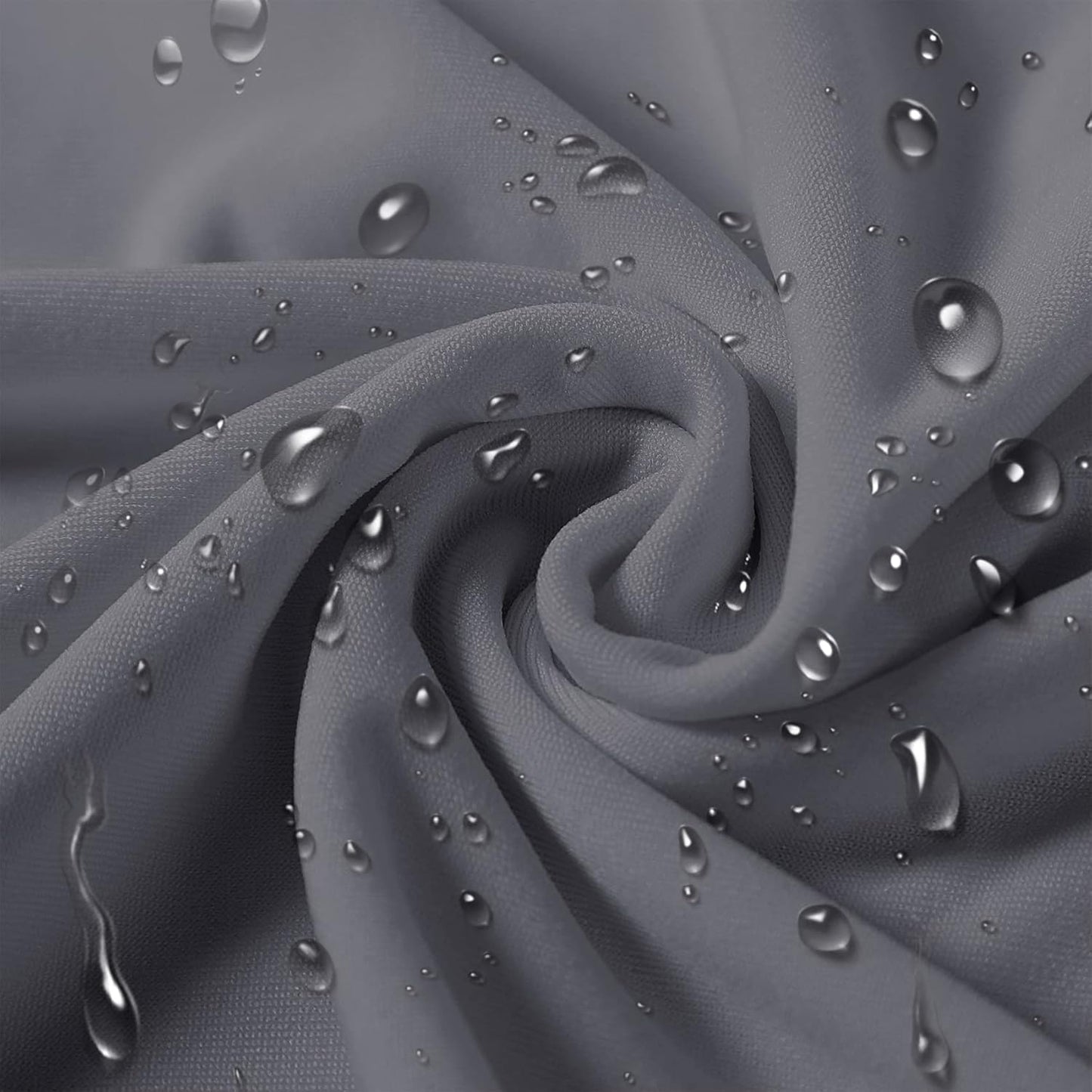 SUPERO Waterproof Spandex Chair Cover 25PCS, Stretch Dining Chair Covers, Polyester Outdoor Chair Covers, Protector Stretch Chair Cover for Party Universal, Banquet, Wedding Event, Hotel(Grey)