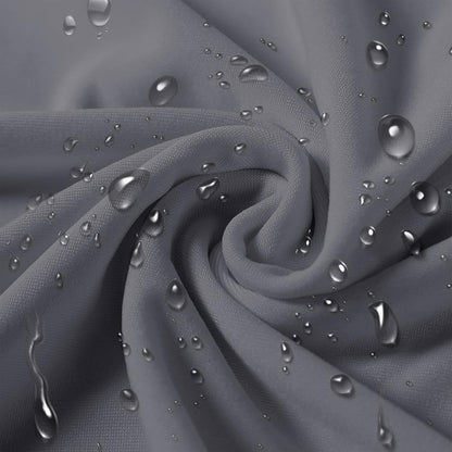 SUPERO Waterproof Spandex Chair Cover 25PCS, Stretch Dining Chair Covers, Polyester Outdoor Chair Covers, Protector Stretch Chair Cover for Party Universal, Banquet, Wedding Event, Hotel(Grey)