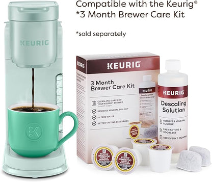 Keurig K-Express Single Serve K-Cup Pod Coffee Maker, 3 Brew Sizes, Strong Button Feature, 42oz Removable Reservoir, Mint