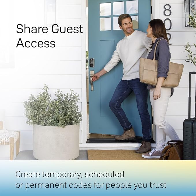 Yale Security Assure Lock 2 with Wi-Fi, Key-Pad, Deadbolt, Satin Nickel