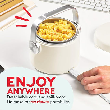 DASH Hot2Go™ Personal Food Warmer (20 Ounces) - Cream