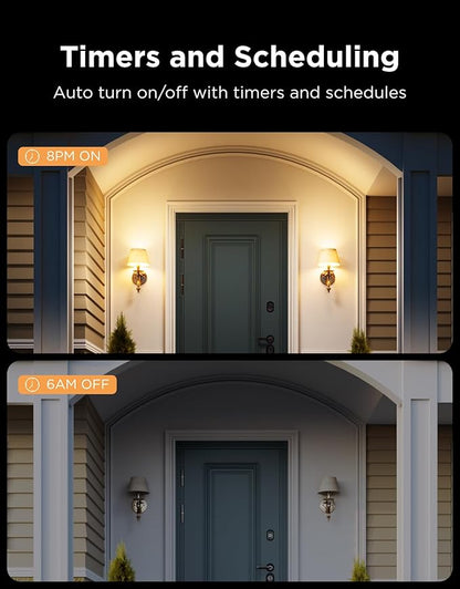 Govee E12 Led Bulb, Smart Light Bulbs Work with Matter, Alexa, Google Assistant, WiFi Candelabra Bulbs 40 Watt Equivalent, RGBWW Color Changing Light Bulb, 2.4Ghz Only, 450 LM, 4 Pack