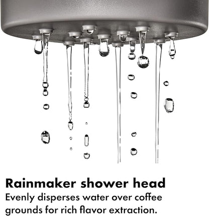 OXO Brew 9-Cup Coffee Maker – Stainless Steel, Programmable Coffee Machine with Single Serve or Full Carafe Options, SCA Certified Home Brewer