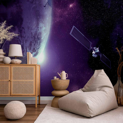 artgeist Wall Mural Cosmos Galaxy 116x83 in - Peel and Stick Self-Adhesive Wallpaper Removable Large Sticker Foil Wall Decor Print Picture Image Design n-B-0007-a-d