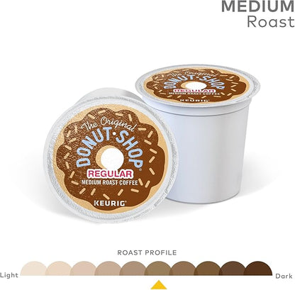 Keurig K-Mini Plus Single Serve Coffee Maker with Donut Shop Coffee Pods, 32 count