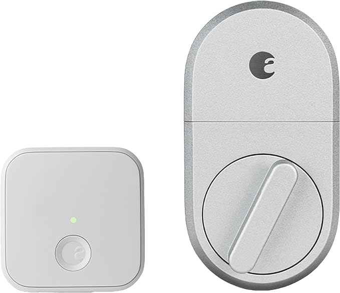 August Home Smart Lock + Connect, Silver