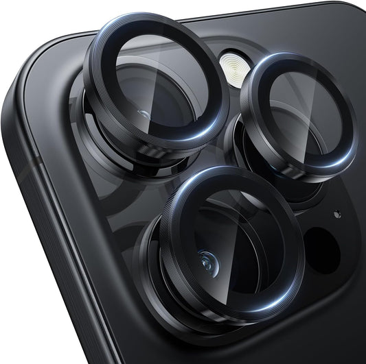WSKEN for iPhone 16 Pro/iPhone 16 Pro Max Camera Lens Protector - [Original Shooting Model] Shatterproof Ultra HD Tempered Metal Glass Camera Screen Protector Cover Film Accessories