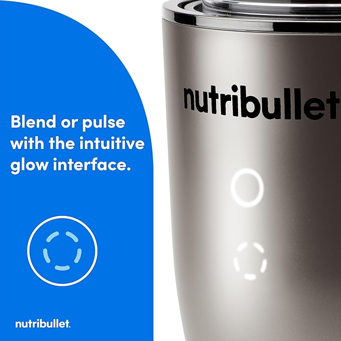 nutribullet Ultra Personal Blender NB50500SS, 32 oz, Stainless Steel (Renewed)