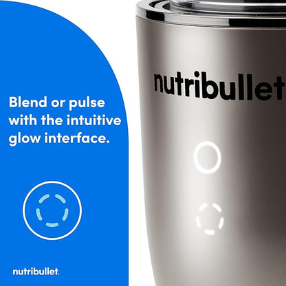 nutribullet Ultra Personal Blender NB50500SS, 32 oz, Stainless Steel (Renewed)