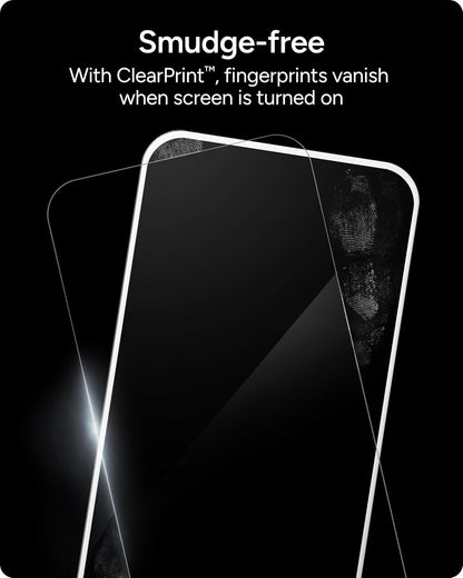 ZAGG InvisibleShield Glass Elite iPhone 15 Pro Max Screen Protector - 5X Stronger with Reinforced Edges, Scratch & Smudge-Resistant Surface, Easy to Install