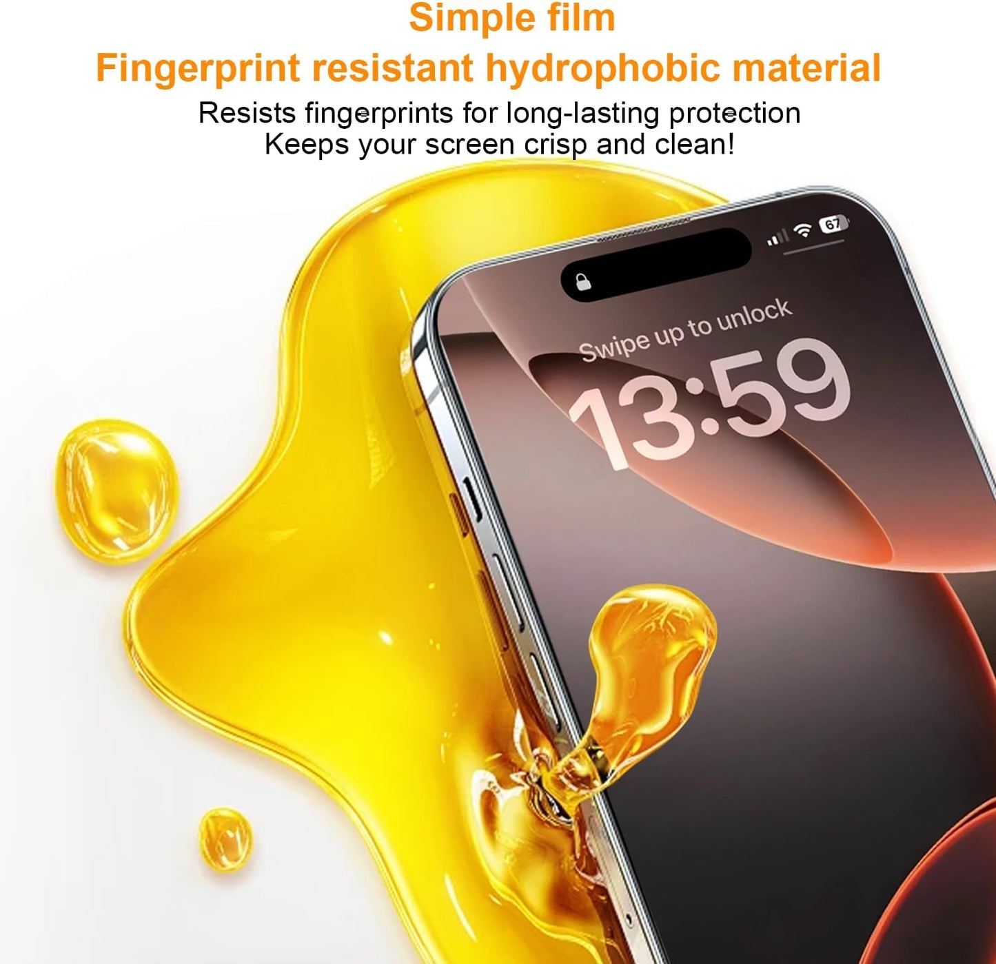 OneFish Full Edge Coverage Tempered Glass Screen Protector for IPhone 12/IPhone 12 Pro 6.1 inch 2 Pack Edge Reinforcement, Self-Aligning Installation, Case Friendly HD Screen Protectors