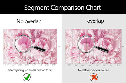 WFBHUA-Pink Floral Wallpaper Mural Peony Flower Wallpaper for Girls Bedroom Wall Murals(Not Peel and Stick)