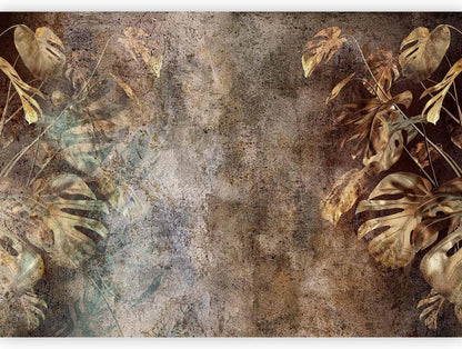 artgeist Wall Mural Monstera 138x101 in - XXL Non-Woven Wallpaper Fleece Wall Decor Photo Print Picture Image Design Nature Botanical Abstract Plants b-C-0859-a-a