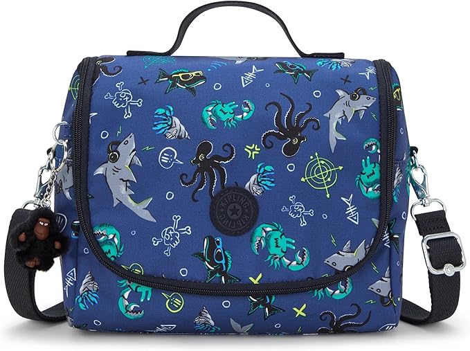 Kipling Women's New Kichirou Lunch Bag, Insulated Lunch Bag, Nylon Lunch Tote