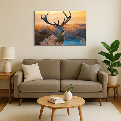 Personalized Custom Poster Prints: 12L x 18W Photo On Canva Transform Your Photos into Stunning Unframed Wall Art Digitally Printed (12L x 18W, Unframed)
