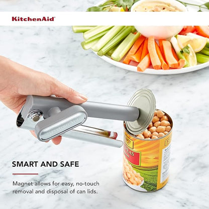 KitchenAid No Mess Multi Function Can Opener, One size, Gray