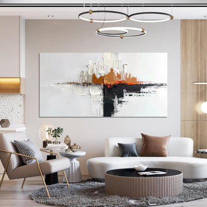 Canvas Wall Art Decor Modern Wall Art Pictures for Living Room Abstract Canvas Art Wall Decor Minimalist Black and White Wall Art Prints Artwork for Walls Office Room HomeDecor Aesthetic 20" X 40"