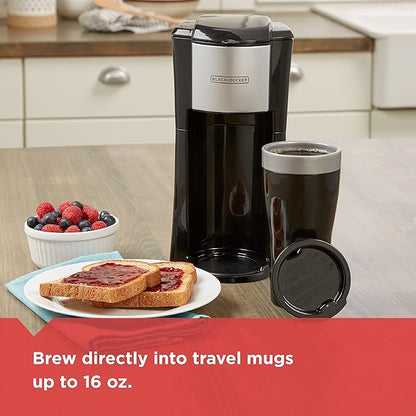 Single Serve Coffeemaker,Black,(Pack of 2)
