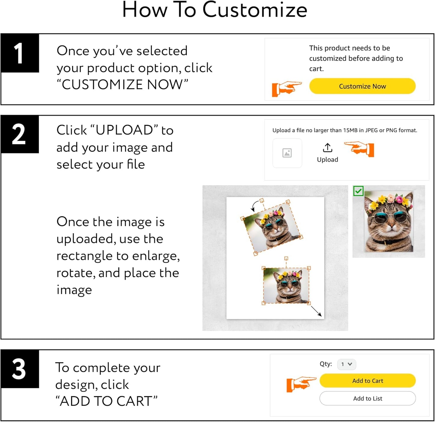 Custom Poster Print, 12x16, Upload Any Photos/Images, Personalized Photo Prints, DIY Your Own Poster, Photo to Poster Printing