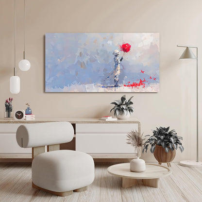 Canvas Wall Art Decor Modern Minimalist Wall Art Decor Wall Pictures For Living Room Artwork for Walls Colorful Wall Art Decorations Bedroom Office Home Wall Decor Aesthetic Ready to Hang 20" X 40"