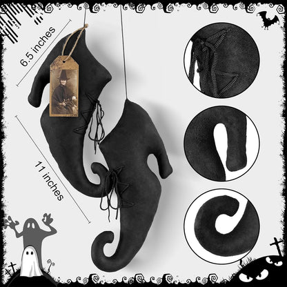 Vintage Halloween Decorations Hanging Ornaments for Wreath & Indoor Window Decorations