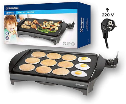220 volt griddle Family Size grill 220 Volts WKGL2456 220v 240 volts (NOT FOR USE IN USA)