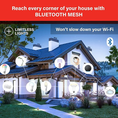 Sengled Smart Recessed Lighting, 5/6 inch, S1 Auto Pairing with Alexa Devices, ‎Daylight 5000K, Led Lights, Smart Can Lights Retrofit Work with Alexa, Smart LED Downlight, Conversion Kit, 1-Pack