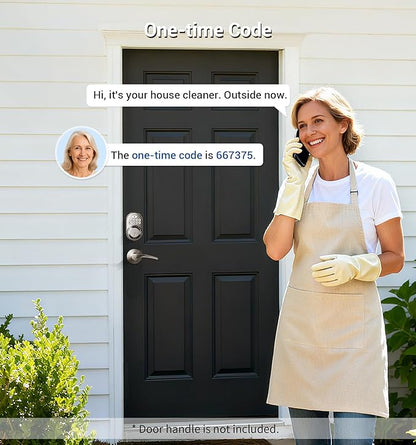 Veise Keyless Entry Door Lock, Electronic Keypad Deadbolt, Keyed Entry, Auto Lock, Anti-Peeking Password, Back Lit & Easy Installation Design, Satin Nickel