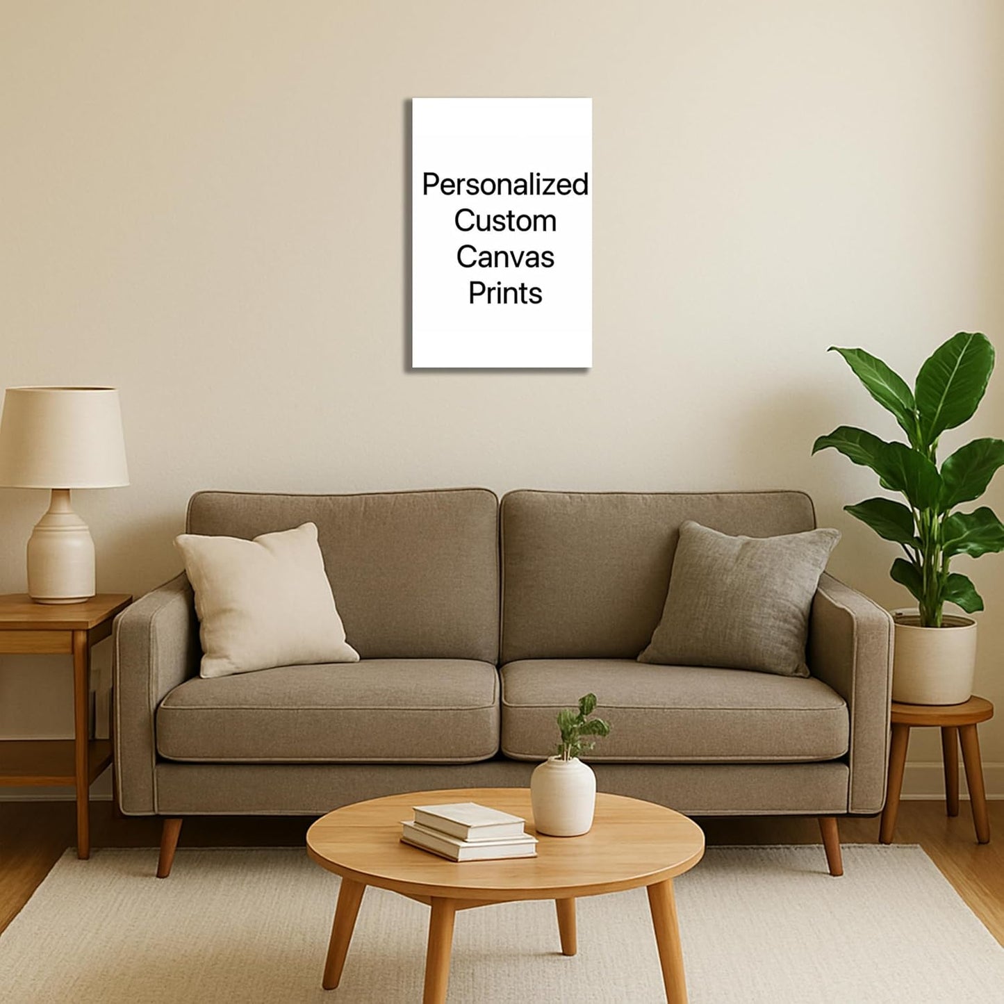 Personalized Custom Poster Prints: 20L x 30W Photo On Canvas Transform Your Photos into Stunning Unframed Wall Art Digitally Printed (20L x 30W, Unframed)