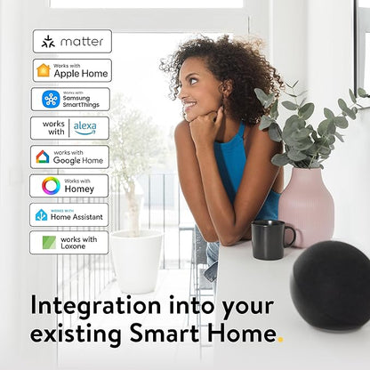 Nuki Smart Lock & Keypad 2, Keyless Door System with Auto-Lock, Fingerprint and Code Access, App Control, Easy Setup, Works with Alexa, Google, for Secure and Easy Home Entry