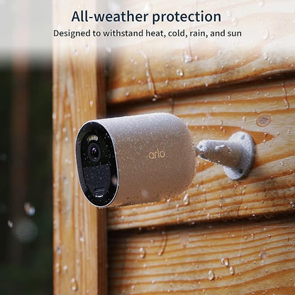 Arlo Go 2 1080p Cellular LTE Security Camera - Wireless Outdoor Camera, Removable Rechargeable Battery, Animal Detection, AI Event Captions, 2-Way Audio, SIM Card Sold Separately