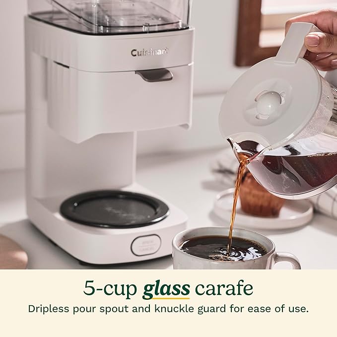 Cuisinart Soho™ 5-Cup Coffee Maker, Truffle, DCC-5TRNAS