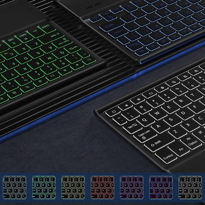 Sahara - Navigate Series Keyboard Case with Track Pad for iPad Air 11" (M2 2024/M3 2025), Black, (TB00425)
