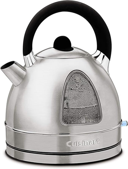 Cuisinart DK-17 Cordless Stainless Steel Electric Kettle (Renewed)