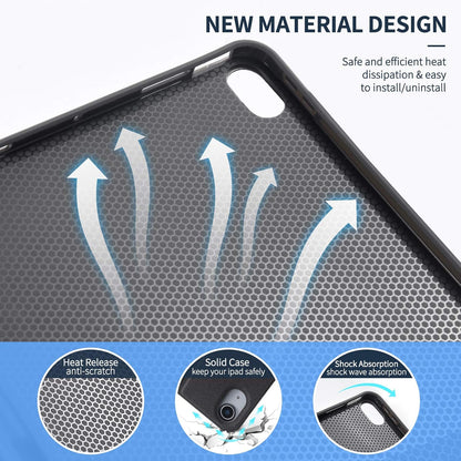 Keyboard Case for iPad (A16) 11-inch 2025/10.9 inch 10th Gen 2022, iPad 11th/10th Generation Case with Keyboard, Built-in Pencil Holder, Wireless Backlit Detachable